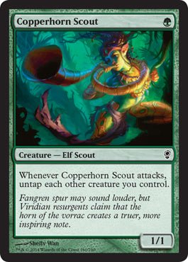 Copperhorn Scout (Conspiracy) Near Mint - Nick Nack's Full Frontal Attack