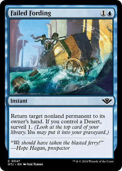 Failed Fording (Outlaws of Thunder Junction) Near Mint