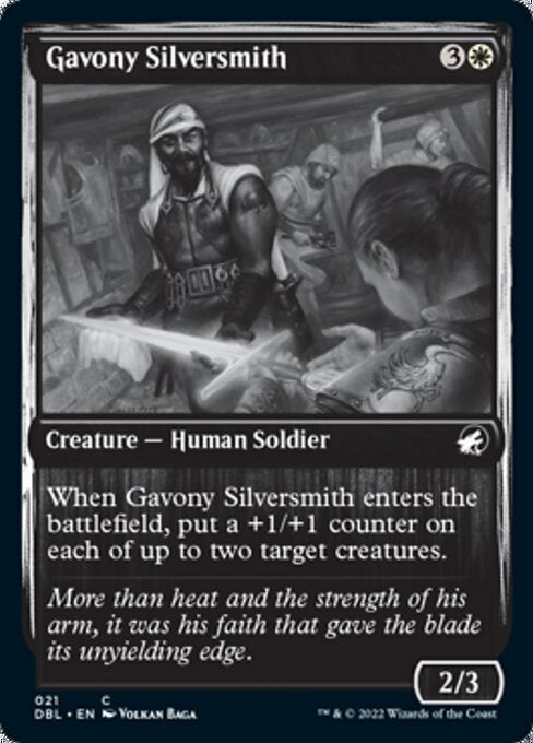 Gavony Silversmith (Innistrad: Double Feature) Near Mint - Nick Nack's Full Frontal Attack