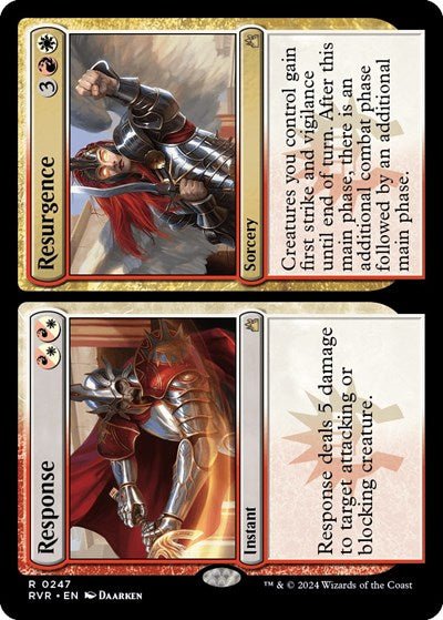 Response / Resurgence (Ravnica Remastered) Near Mint - Nick Nack's Full Frontal Attack