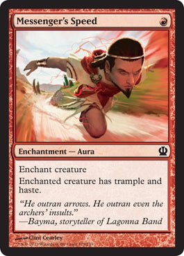 Messenger's Speed (Theros) Near Mint - Nick Nack's Full Frontal Attack