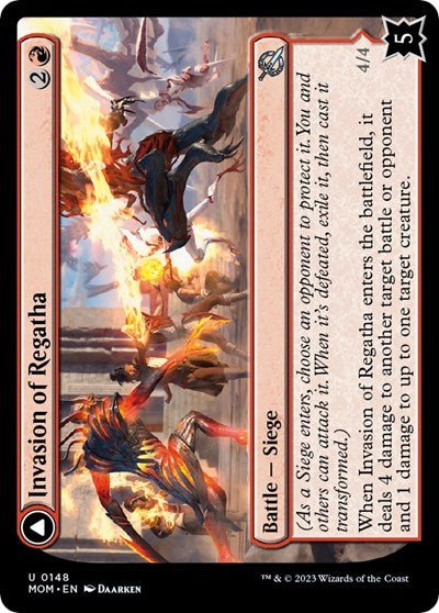 Invasion of Regatha (March of the Machine) Near Mint - Nick Nack's Full Frontal Attack