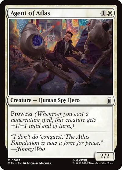 Agent of Atlas (Marvel Super Heroes) Near Mint - Nick Nack's Full Frontal Attack