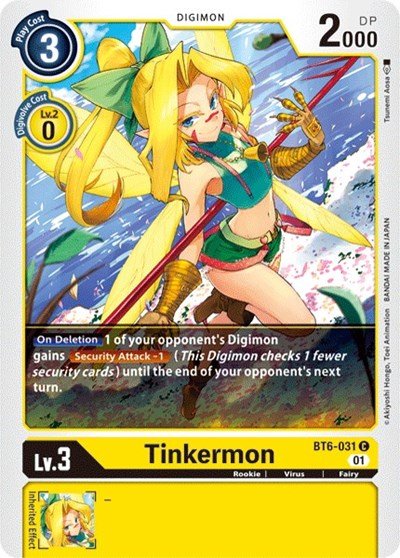 Tinkermon (Double Diamond) Near Mint - Nick Nack's Full Frontal Attack