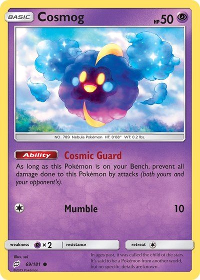 Cosmog (SM - Team Up) Near Mint - Nick Nack's Full Frontal Attack