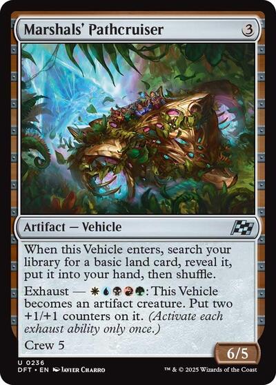 Marshals' Pathcruiser (Aetherdrift) Near Mint