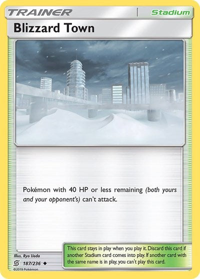Blizzard Town (SM - Unified Minds) Near Mint