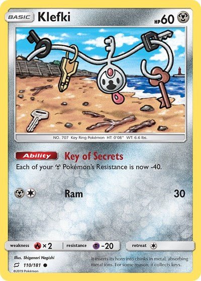 Klefki (SM - Team Up) Near Mint - Nick Nack's Full Frontal Attack