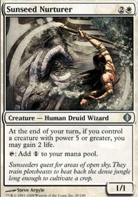 Sunseed Nurturer (Shards of Alara) Light Play - Nick Nack's Full Frontal Attack