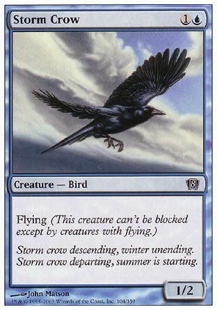 Storm Crow (8th Edition) Near Mint - Nick Nack's Full Frontal Attack