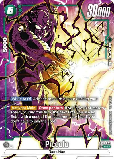 Piccolo FB03 - 070 (Alternate Art) (Raging Roar) Near Mint Holofoil - Nick Nack's Full Frontal Attack