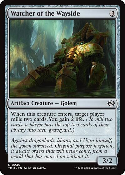 Watcher of the Wayside (Tarkir: Dragonstorm) Near Mint - Nick Nack's Full Frontal Attack