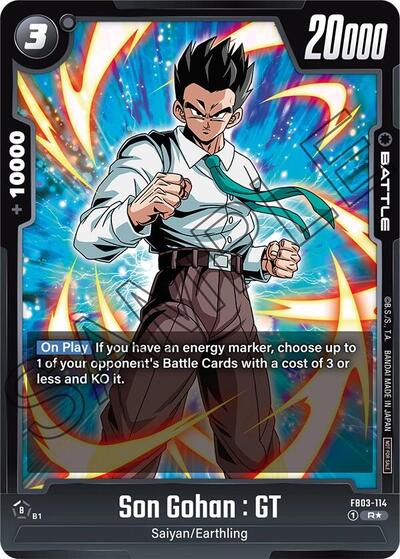 Son Gohan : GT (Tournament Pack 04) (Tournament and Championship Promos) Near Mint Holofoil