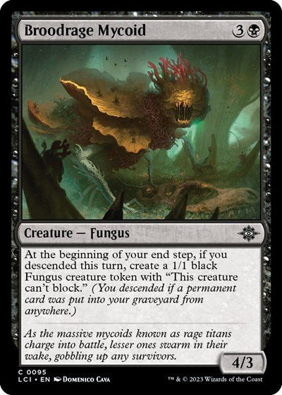 Broodrage Mycoid (The Lost Caverns of Ixalan) Near Mint - Nick Nack's Full Frontal Attack