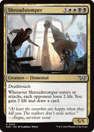 Shroudstomper (Duskmourn: House of Horror) Near Mint - Nick Nack's Full Frontal Attack