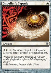 Dispeller's Capsule (Shards of Alara) Light Play - Nick Nack's Full Frontal Attack
