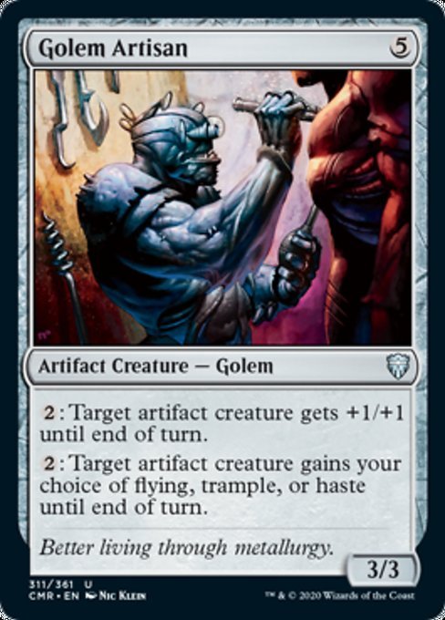 Golem Artisan (Commander Legends) Near Mint - Nick Nack's Full Frontal Attack