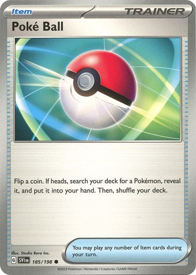 Poke Ball (Scarlet and Violet: Base Set) Near Mint - Nick Nack's Full Frontal Attack
