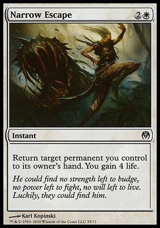 Narrow Escape (Duel Decks: Phyrexia vs The Coalition) Near Mint - Nick Nack's Full Frontal Attack