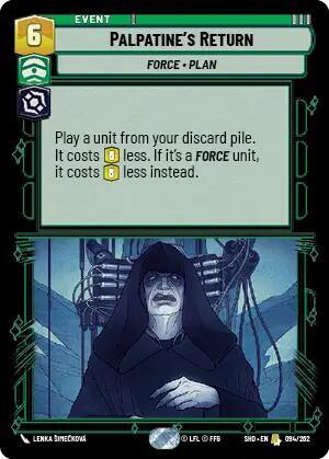 Palpatine’s Return (Shadows of the Galaxy) Near Mint - Nick Nack's Full Frontal Attack