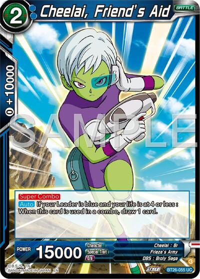 Cheelai, Friend's Aid (Ultimate Advent) Near Mint