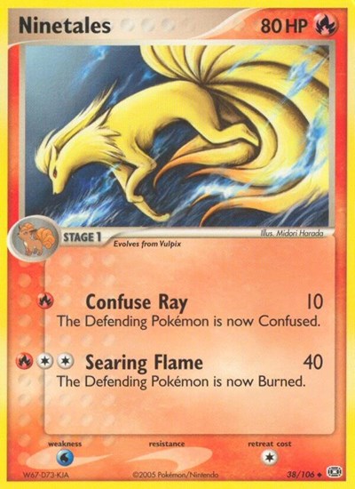 Ninetales (Emerald) Heavy Play