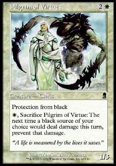 Pilgrim of Virtue (Odyssey) Light Play Foil - Nick Nack's Full Frontal Attack
