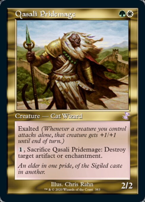 Qasali Pridemage (Time Spiral Remastered) Near Mint - Nick Nack's Full Frontal Attack