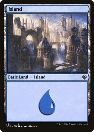Island (337) (Commander 2022 Starter Decks) Near Mint - Nick Nack's Full Frontal Attack