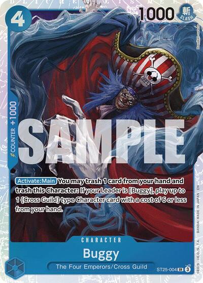 Buggy (Starter Deck 25: BLUE Buggy) Near Mint Foil - Nick Nack's Full Frontal Attack