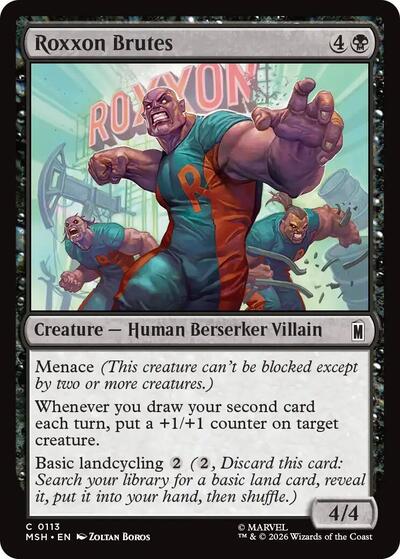 Roxxon Brutes (Marvel Super Heroes) Near Mint - Nick Nack's Full Frontal Attack