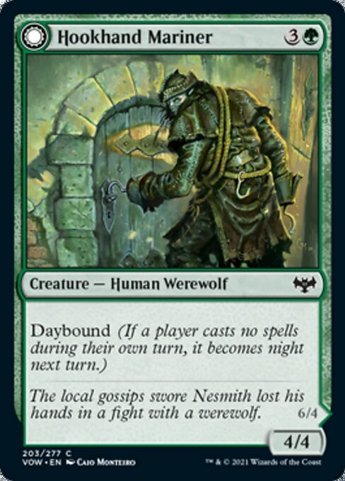 Hookhand Mariner / Riphook Raider (Innistrad: Crimson Vow) Near Mint - Nick Nack's Full Frontal Attack