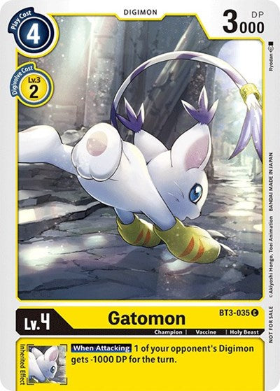 Gatomon BT3-035 (Official Tournament Pack Vol.3) (Release Special Booster) Near Mint