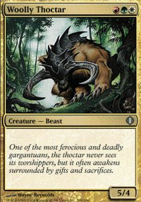 Woolly Thoctar (Shards of Alara) Light Play - Nick Nack's Full Frontal Attack