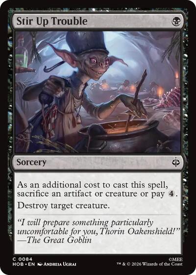 Stir Up Trouble (The Hobbit) Near Mint