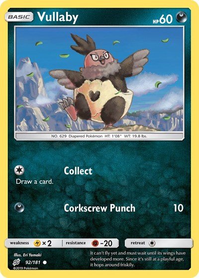 Vullaby (SM - Team Up) Near Mint - Nick Nack's Full Frontal Attack