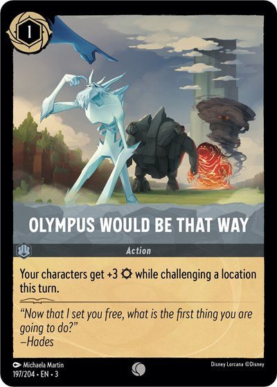 Olympus Would Be That Way (Into the Inklands) Near Mint - Nick Nack's Full Frontal Attack