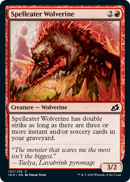 Spelleater Wolverine (Ikoria: Lair of Behemoths) Near Mint - Nick Nack's Full Frontal Attack