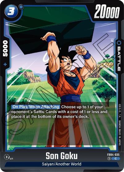 Son Goku FB04-035 (Ultra Limit) Near Mint