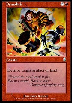 Demolish (Odyssey) Light Play Foil - Nick Nack's Full Frontal Attack
