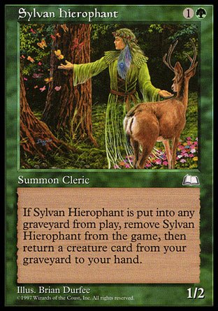 Sylvan Hierophant (Weatherlight) Light Play - Nick Nack's Full Frontal Attack