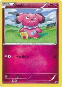 Snubbull (Kalos Starter Set) Damaged / Poor - Nick Nack's Full Frontal Attack