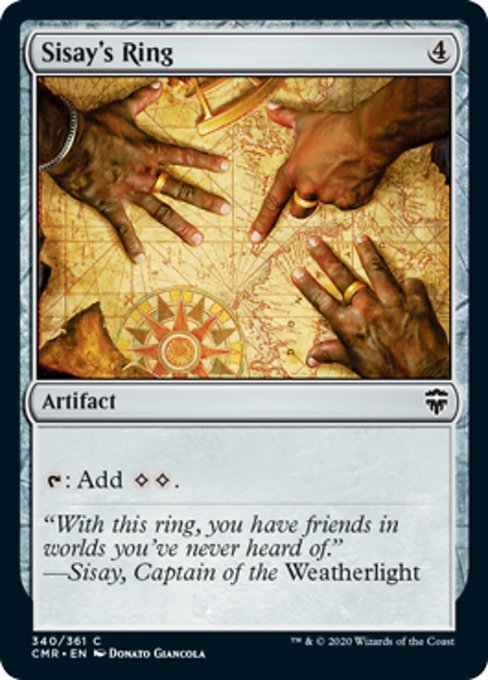 Sisay's Ring (Commander Legends) Near Mint - Nick Nack's Full Frontal Attack