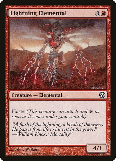 Lightning Elemental (Duels of the Planeswalkers) Near Mint