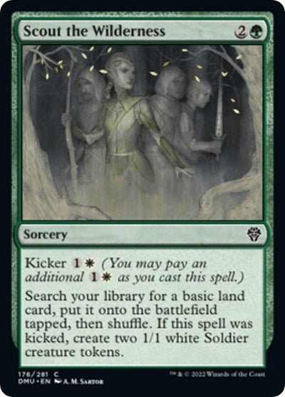 Scout the Wilderness (Dominaria United) Near Mint - Nick Nack's Full Frontal Attack