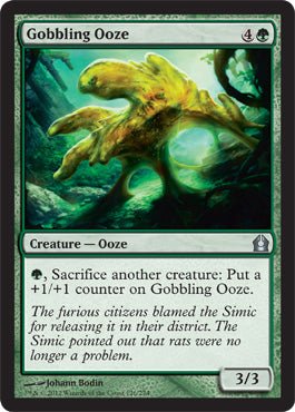 Gobbling Ooze (Return to Ravnica) Near Mint - Nick Nack's Full Frontal Attack