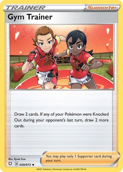 Gym Trainer (Shining Fates) Near Mint - Nick Nack's Full Frontal Attack