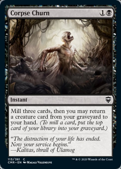 Corpse Churn (Commander Legends) Near Mint - Nick Nack's Full Frontal Attack