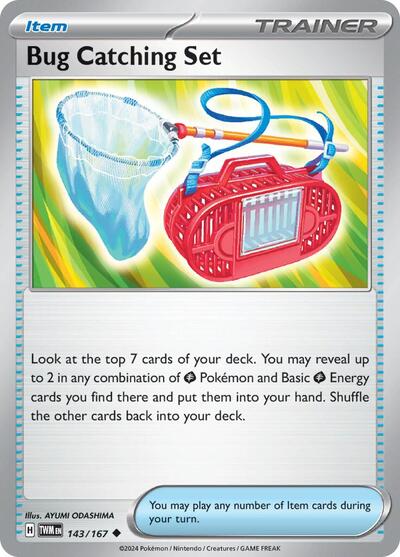 Bug Catching Set (SV06: Twilight Masquerade) Near Mint - Nick Nack's Full Frontal Attack