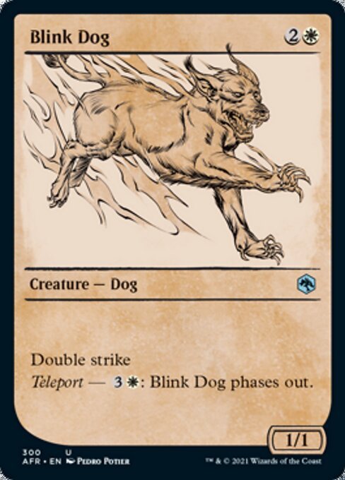 Blink Dog (Showcase) (Adventures in the Forgotten Realms) Near Mint - Nick Nack's Full Frontal Attack